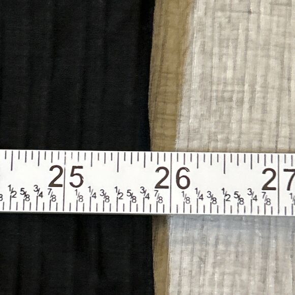 NWT Ava & Viv Tank Top 3X Black Plus Size Ribbed Cotton Blend Sleeveless Shirt - Picture 13 of 16